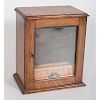 Oak Smoking Box with Glass Door