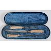 Joseph Rodgers & Sons English Carving Set in Case