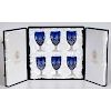 Faberge Cobalt Tumblers and Goblets
