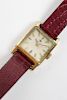 Vintage Omega Watch, Woman's, Square in Gold-Tone