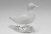 Lalique Crystal Duck Figurine or Paperweight