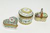 Tiffany & Co. Limoges Porcelain Pillboxes, 3