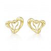 Tiffany & Co. Elsa Peretti Gold Open Heart Earrings