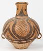 Antique Chinese Earthenware Slip Glaze Vase/Vessel