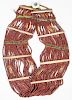 Naga Tribal Brown Glass Bead Belt