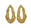 20ctw Fancy Diamond 18k Gold Earring Pendants