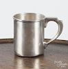 Tiffany & Co. sterling silver child's cup, 4.4 ozt