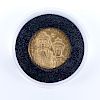 Byzantine Empire: Heraclius (A.D. 610-640) Gold Solidus in Plastic Display.