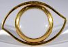 Hermes loupe eye of Cleopatra magnifying glass. lg. 4 1/8in.