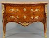 Adrien Delorme, Louis XV kingwood and tulipwood parquetry inlaid commode with ormolu mounts, circa 1745. ht. 34in., wd. 49in.