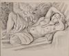 Henri Matisse (1869-1954), lithograph on Japan paper, "Odalisque au Magnolia", pencil signed lower right, numbered in pencil