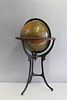 Andrews 18" Terrestrial Globe on Stand.