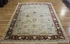 Vintage and Finely Woven Roomsize Handmade Carpet