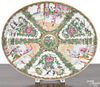Chinese export rose medallion platter, 19th c.
