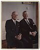 Harry Truman and Alben Barkley Color Photo.