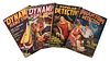 Dynamic Science / Popular Detective / Phantom Detective. Lot of Four Issues.