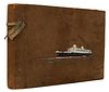 Travel Photo and Postcard Album Compiled Aboard S.S. Europa.