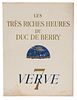 Verve. The French Review of Art.