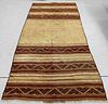 C.1890 Persian Oriental Kilim Wool Carpet Rug