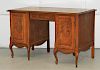 French Carved Fruitwood Desk