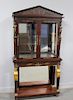 Empire Style Gilt Metal Mounted Vitrine On Stand