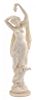 * An Italian Marble Figural Group Height 26 3/4 inches.