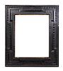 A Dutch Baroque Style Frame Height 34 x width 32 inches; aperture 20 9/16 x 19 5/8 inches.