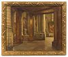 * Paul Verdussen, (Belgian, 1868-1945), Chapel Interior