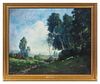 * Carl Henrik Jonnevold, (Norwegian, 1856-1955), Morning Landscape, California