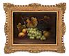 * Edwin Steele, (British, 1837-1898), Still Lifes with Fruit (two works)