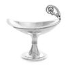 An American Silver Fruit Bowl, Gorham Mfg. Co., Providence, RI, 1876, of oval form with an openwork floral handle, raised on 