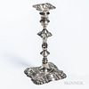 George III Sterling Silver Candlestick