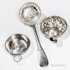 Three Pieces of French Silver Tableware