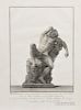 Francesco Piranesi (1758-1810)    Two Engravings of Antique Statuary: Fauno dormente