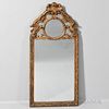 Neoclassical-style Gilt-composite Mirror