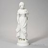 Sevres-style Parian Figure of a Maiden