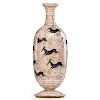 JEAN MAYODON; SEVRES Vase with antelope