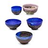 TOSHIKO TAKAEZU Five tea bowls