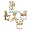 FRANK GEHRY; KNOLL Dining set