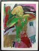 Signed, 1984 Figural Abstract Painting