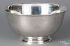 Tiffany & Co. sterling silver bowl, 4 3/8'' h., 8 5/8'' dia., 20.8 ozt.