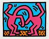 Keith Haring (American, 1958-1990)  Plate  from Pop Shop II