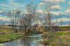 Hugh Bolton Jones (American, 1848-1927)  Landscape with Stream