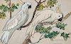 Jane Peterson (American, 1876-1965)  Two Cockatoos