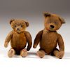 Ideal Teddy Bears, Lot of Two