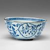 Ming Period Blue and White Bowl 