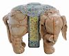 Chinese Export Porcelain Elephant Figure