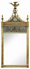 Fine Regency Style Gilt Wood and Eglomise Mirror