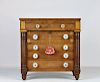 19th Ct. American Miniature Chest with Glass Knobs