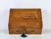 19th C. English Inlaid Wood Sewing Box